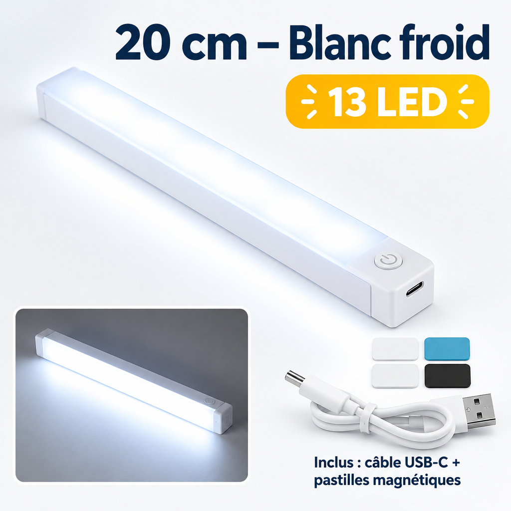 20 cm – Blanc froid